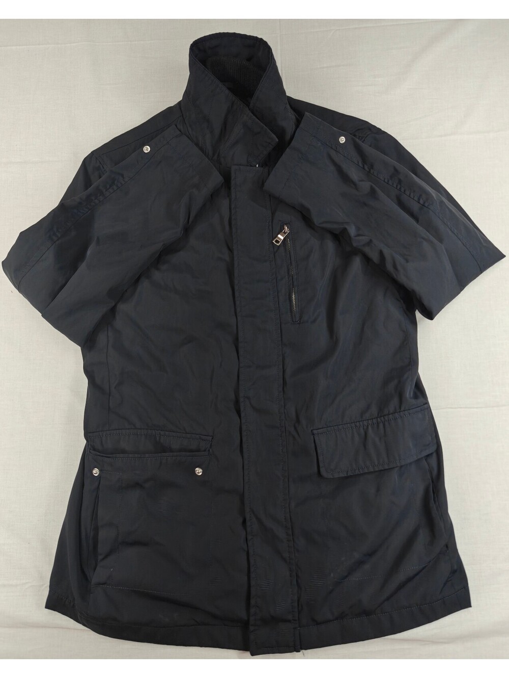 The Collection Debenhams Men’s Medium Navy Utility Field Jacket Multi Pocket